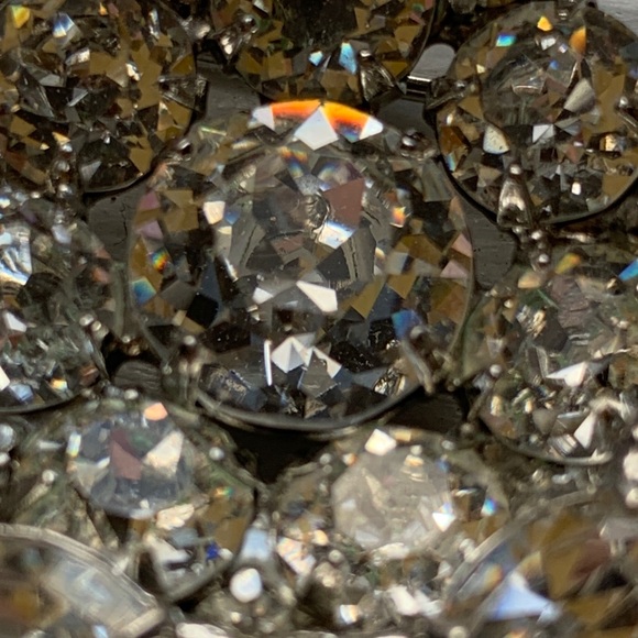 Vintage Weiss Starburst Brooch Pin Clear Rhinestone Emerald Cut Baguette Signed - Picture 10 of 10